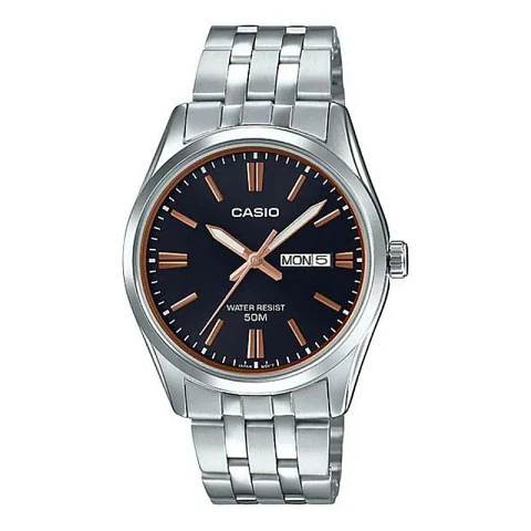 RELOJ CASIO HOMBRE MTP-1335D-1A2 BLACK ROSE