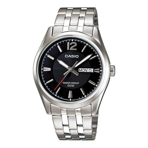 RELOJ CASIO HOMBRE MTP-1335D-1A ACERO INOXIDABLE