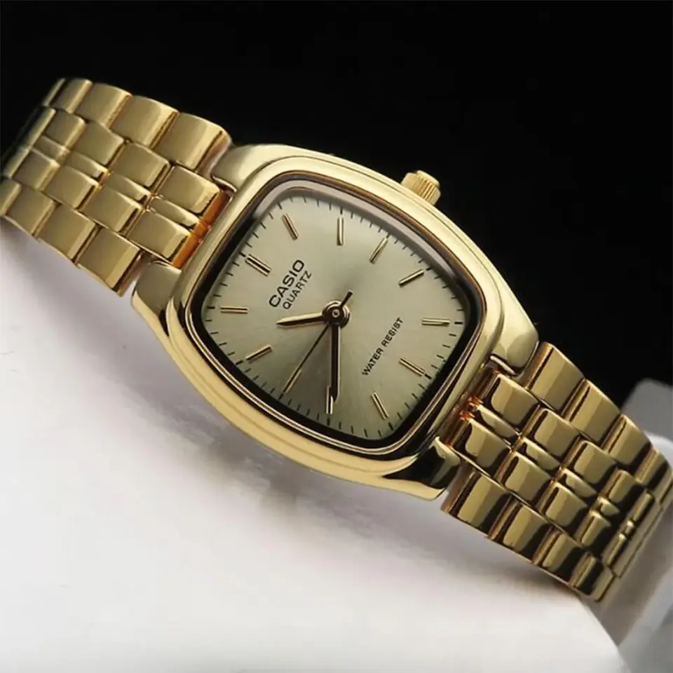 CASIO LTP-1169N-9ADF RELOJ MUJER ELEGANTE ALL GOLD  2