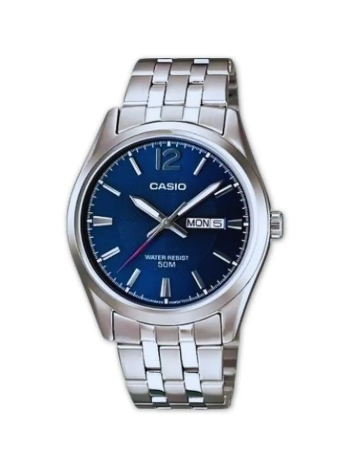 Reloj Casio MTP-1335D-2A2 Análogo Acero Hombre Elegante 1