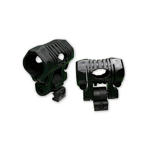 Soporte Para Linterna Casco Grande - Táctico Outdoor Seguridad