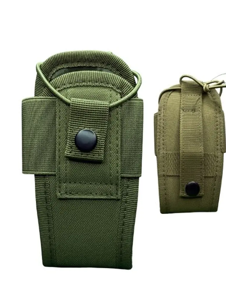 Porta Radio Elasticado Negro - Accesorio Táctico 1