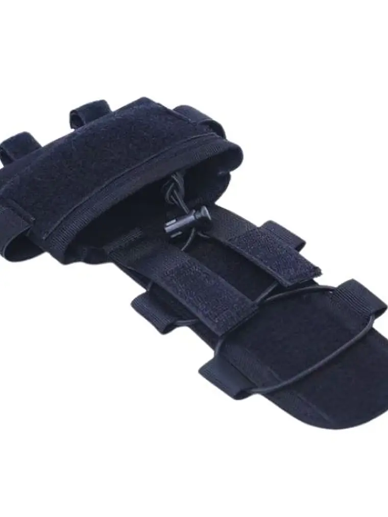 Funda Para Casco Porta Bateria Negro - Táctico 1