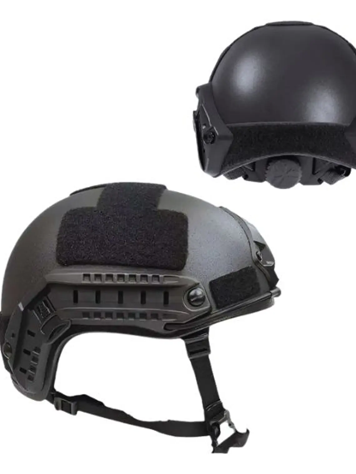 Casco Fast Ajustable Negro - Protección Táctica 1