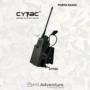 Porta Radio Táctico CYTAC | Funda para Radio Portátil - MS Adventure