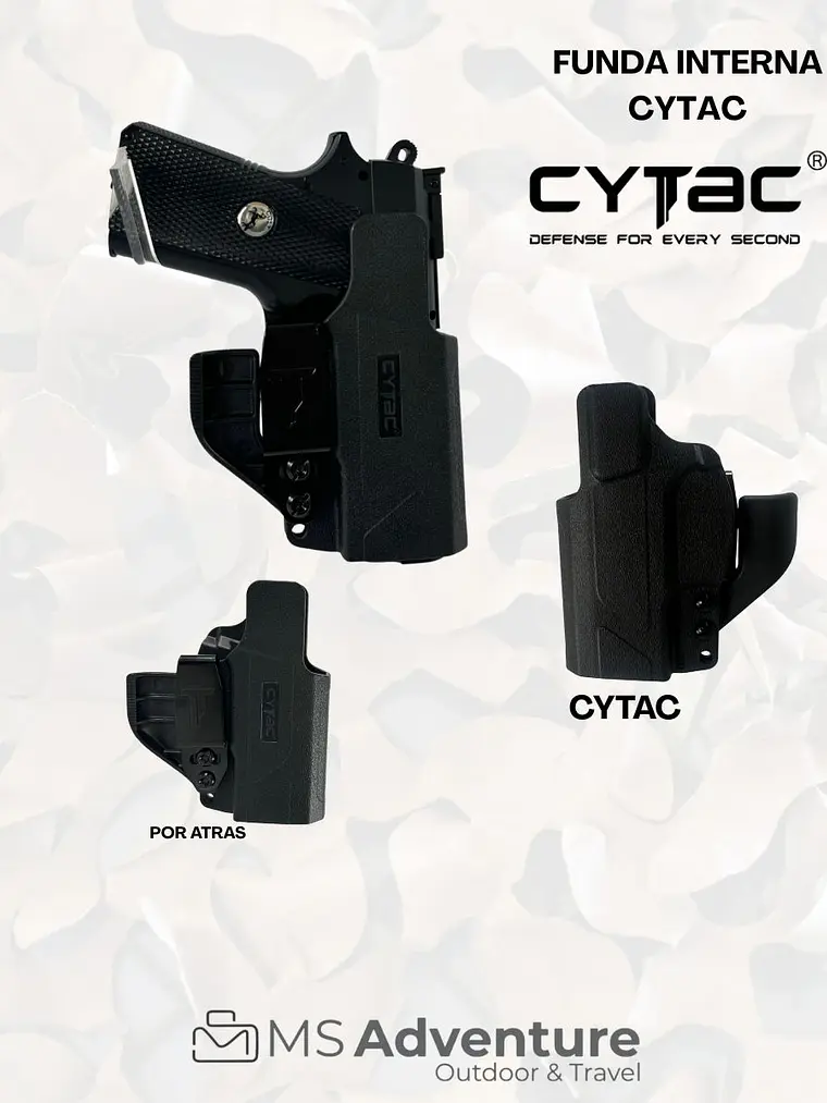 Funda Interna CYTAC IWB | Porte Oculto Discreto - MS Adventure 1