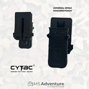 Portacargador Universal Single Magazine Pouch Táctico NEGRO