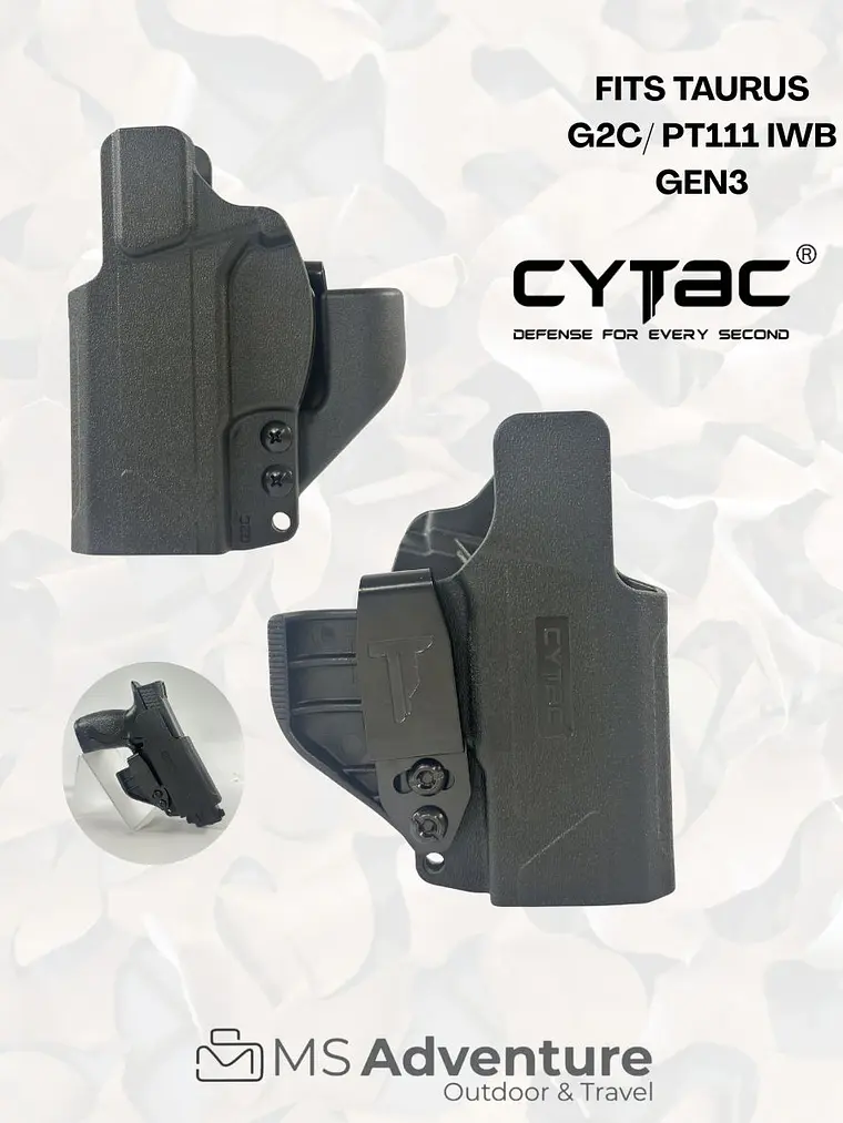 Funda Interna CYTAC para Taurus G2C/PT111 Gen3 – Porte Seguro y 100% Discreto 1