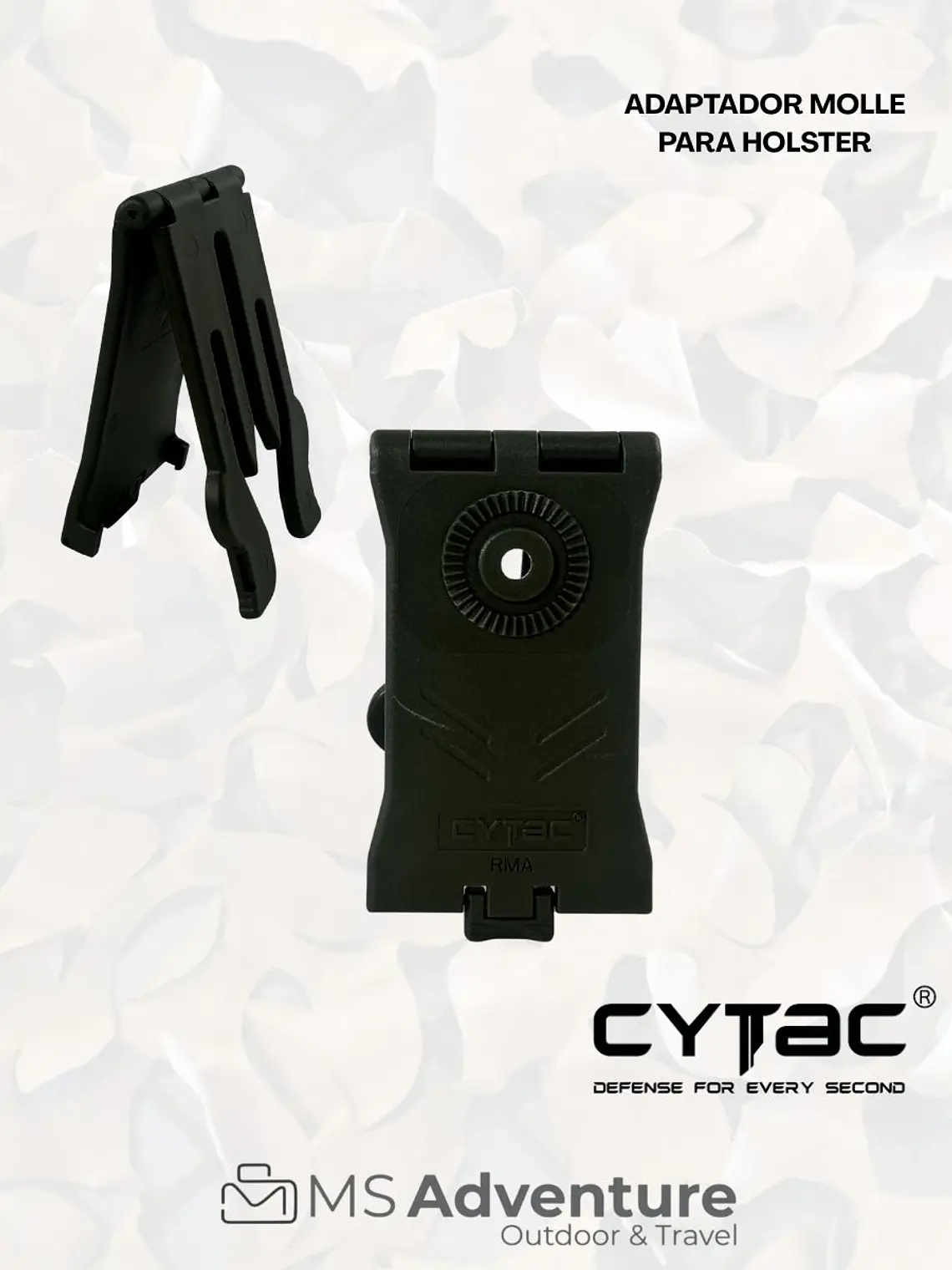 Adaptador Molle CYTAC para Holster – Lleva tu Funda Donde la Necesites 1