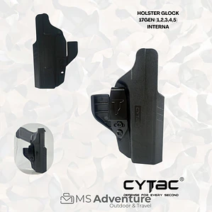 Funda Interna CYTAC para Glock 17/22/31 Gen 1 a 5 – Comodidad para Porte Diario