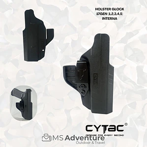 Funda Interna CYTAC para Glock 17/22/31 Gen 1 a 5 – Comodidad para Porte Diario