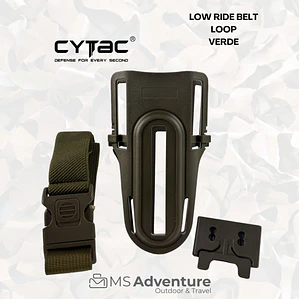 low ride belt loop VERDE