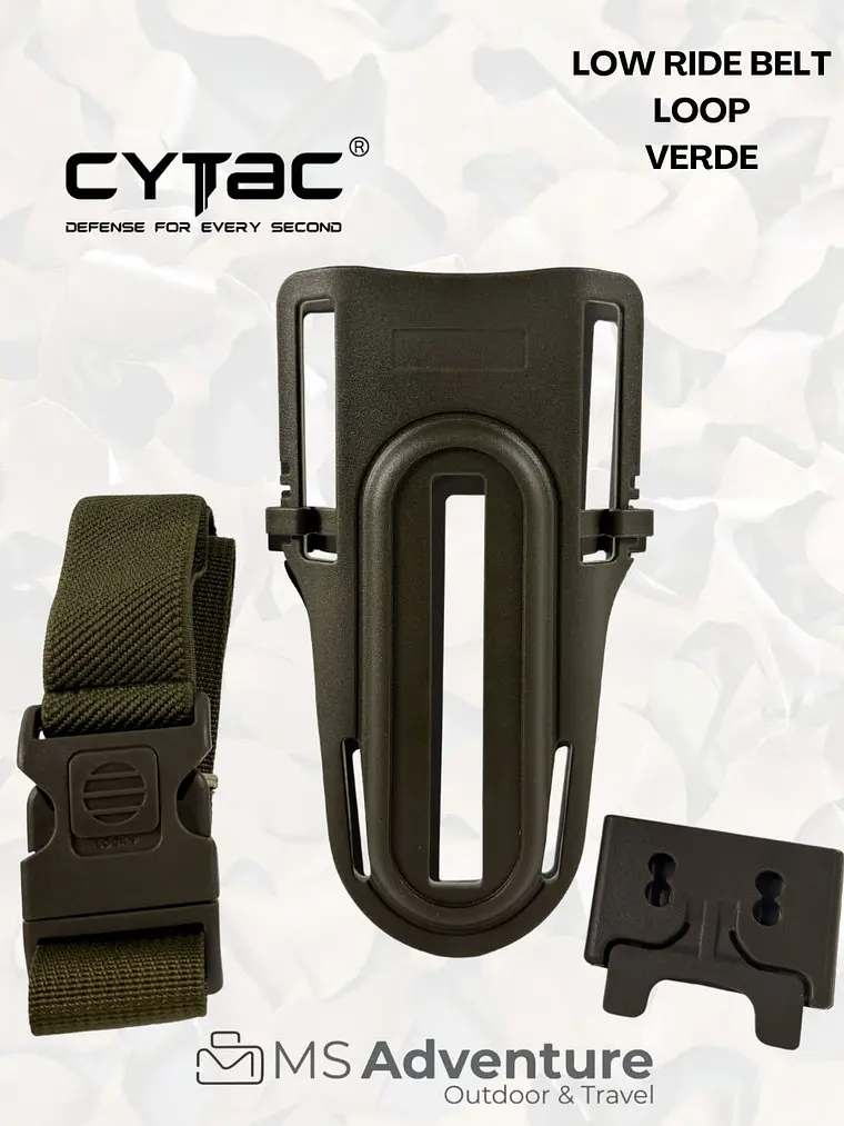 low ride belt loop VERDE 1