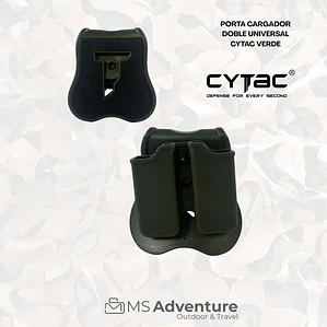 Porta Cargador Doble Cytac CY-MP P2G con Paddle