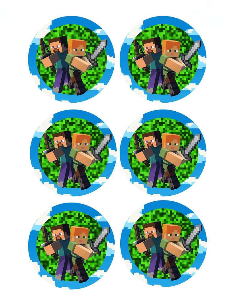 Cartela de Adesivo para Sacolinhas 5