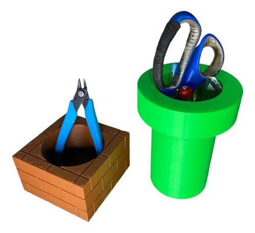 Porta Lápices Tuberia Mario Bros 5