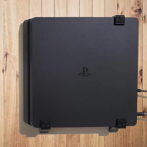 Soporte Muro Ps4 Slim Con 2 Soportes Para Joysticks 6