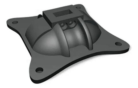 Adaptador Para Soporte Vesa (75 X 75) Xiaomi Mi 23.8''