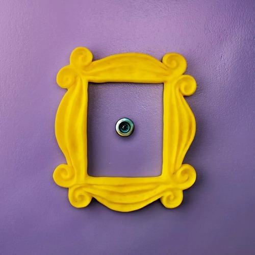 Marco Mirilla Puerta Mónica Friends Para Fotos 17 Cm 6