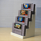 Organizador Para Juegos De Super Nintendo - Miniatura 2