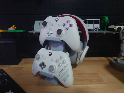 Soporte Para Joysticks & Audifonos Multifunción 4