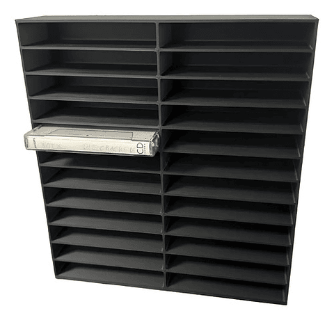 Soporte Organizador Para 24 Cassettes