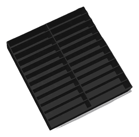 Soporte Organizador Para 24 Cassettes