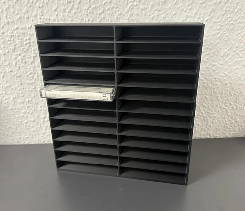 Soporte Organizador Para 24 Cassettes 3