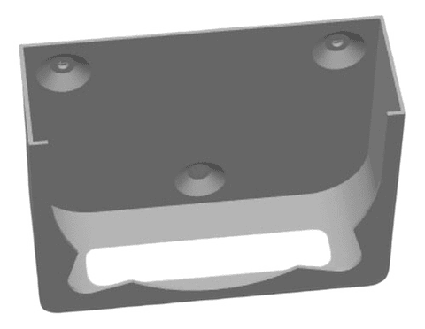 Soporte Mac Mini M4 (vesa 100x100)