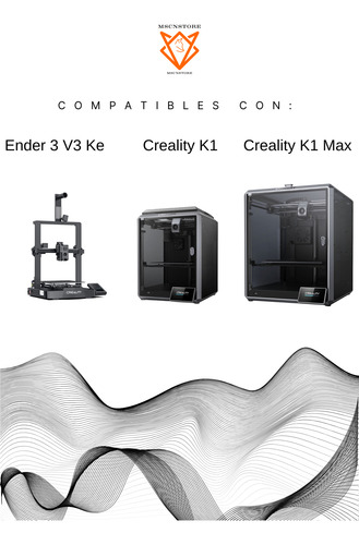 Boquilla Para Impresora Creality K1, Ender 3 V3 Ke 0,4mm 4