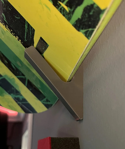 Soporte De Pared Longboard Skate A Muro 6