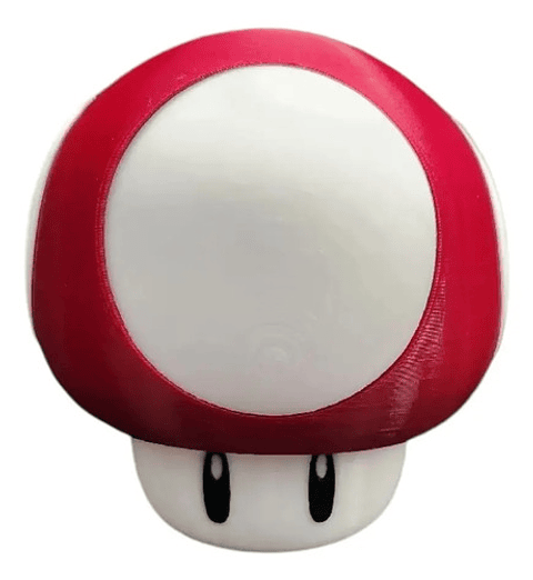 Caja Organizadora Para Juegos Nintendo Versión Hongo