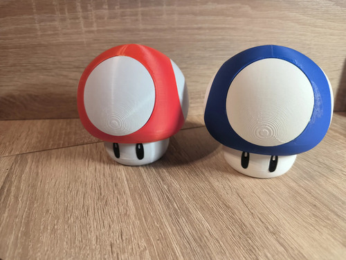 Caja Organizadora Para Juegos Nintendo Versión Hongo 15