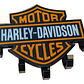 Colgador De Llaves Harley Davidson - Miniatura 4