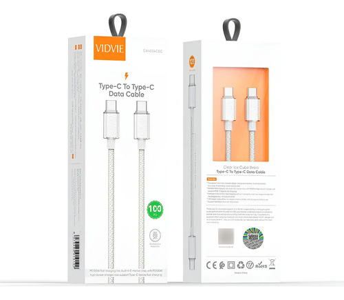 Cable Usb Tipo C A Tipo C Carga Y Datos 120cm 100w 1