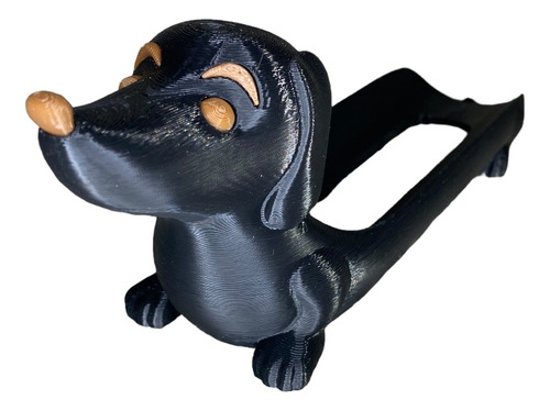 Porta Completos Perro Salchicha Hot Dog (1 Unidad) (negro) 4