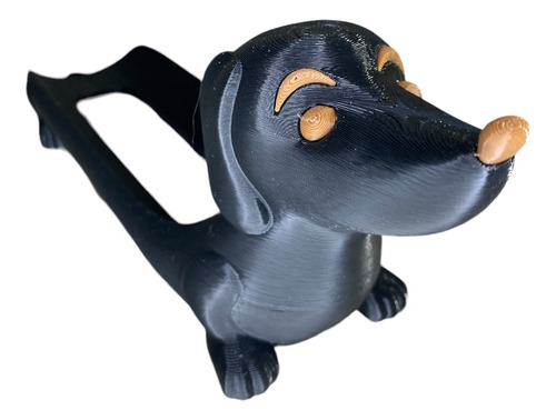 Porta Completos Perro Salchicha Hot Dog (1 Unidad) (negro) 5