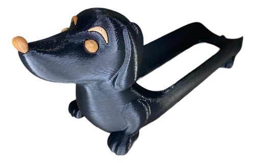 Porta Completos Perro Salchicha Hot Dog (1 Unidad) (negro) 6