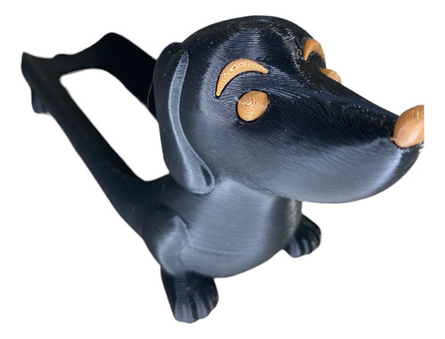 Porta Completos Perro Salchicha Hot Dog (1 Unidad) (negro) 7