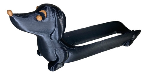 Porta Completos Perro Salchicha Hot Dog (1 Unidad) (negro) 9