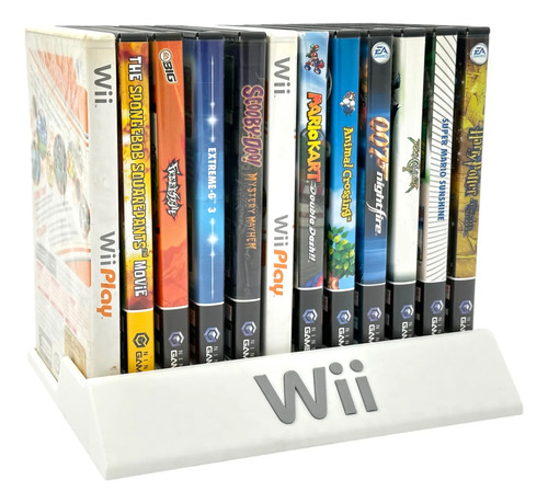 Stand Organizador Para Juegos Nintendo Wii 2