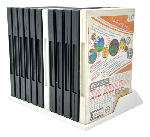 Stand Organizador Para Juegos Nintendo Wii 4
