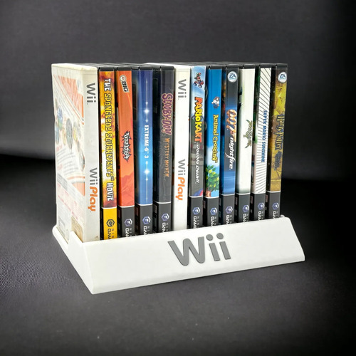 Stand Organizador Para Juegos Nintendo Wii 7