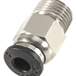 Conector Neumático Pc4-01 Acero Impresora 3d - Miniatura 3