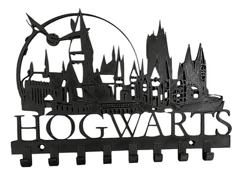Llavero De Pared Portallaves Hogwarts Harry Potter