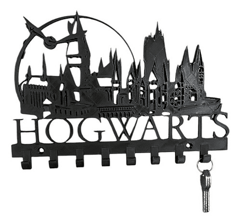 Llavero De Pared Portallaves Hogwarts Harry Potter