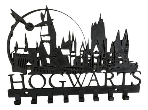 Llavero De Pared Portallaves Hogwarts Harry Potter 4
