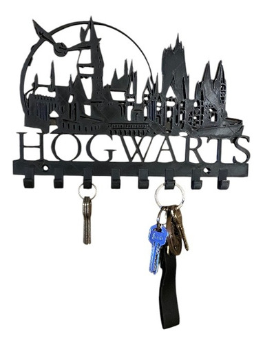 Llavero De Pared Portallaves Hogwarts Harry Potter 7