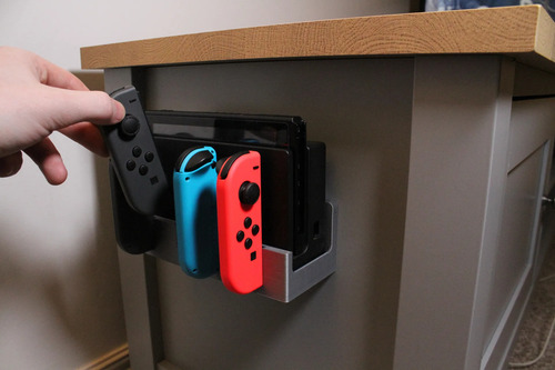 Soporte Base Pared Para Nintendo Switch Clasica /  Joy-con 6