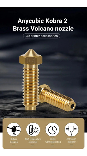 Pack X2 Boquilla Anycubic Kobra Version 2/3 Kombo 16